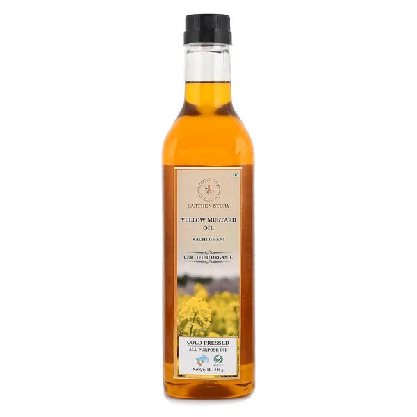 Earthen Story Yellow Mustard Oil - 1 L
