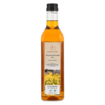 Earthen Story Yellow Mustard Oil - 1 L
