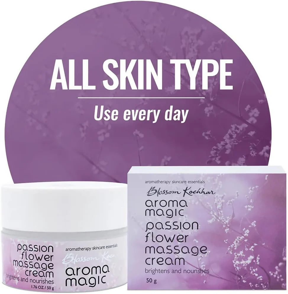 Aroma Magic Passion Flower Massage Cream - 50 gm