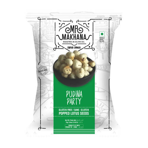 Mr. Makhana Super Snack Pudina Party - 25 gm