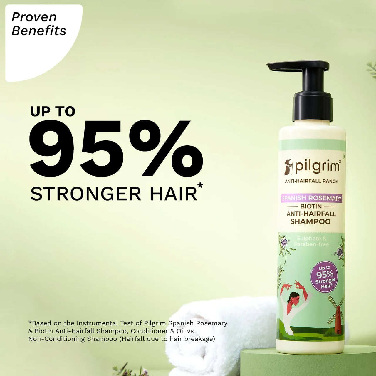 Pilgrim Spanish Rosemary Anti-Hairfall Shampoo (