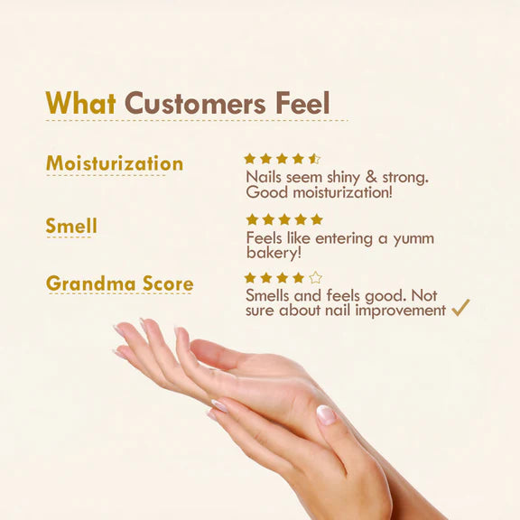 Nat Habit Chia Banana Biotin Hand Malai Hand Cream - 30 ml