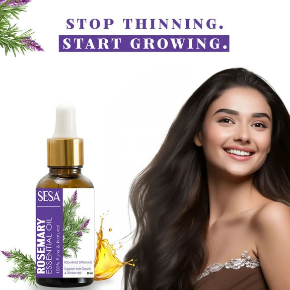 Sesa Ayurvedic Rosemary Essential Oil For Hair Growth - 30 ml