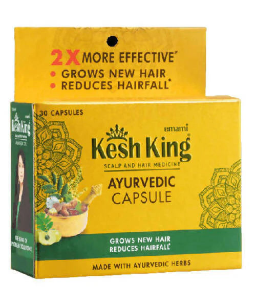 Kesh King Ayurvedic Hair Growth Capsules - 30 Capsules