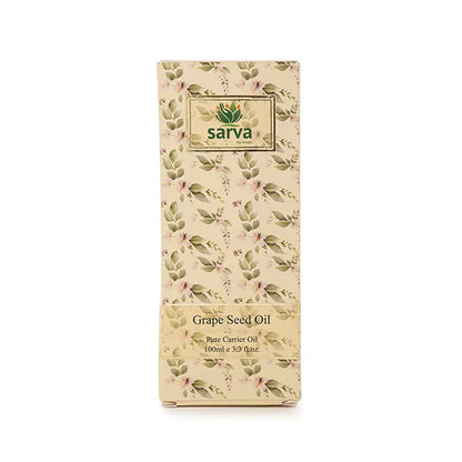 Sarva by Anadi Grape Seed Carrier Oil - 100 ml