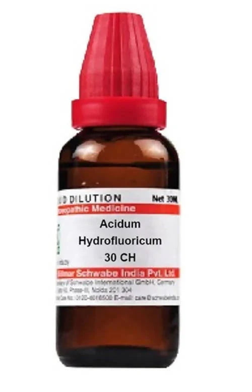 Dr. Willmar Schwabe India Acidum Hydrofluoricum Dilution -30 CH