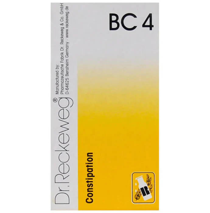 Dr. Reckeweg Bio Combination 4 (BC 4) Tablets