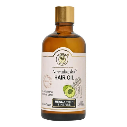 Tatvik Ayurveda Nirmalkesha Hair Oil (Henna With 8-Herbs) - 100 ml