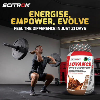 Scitron Advance Whey Protein Milk Chocolate Flavor - 1 kg