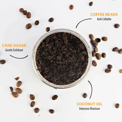 Gulnare Skincare Coffee Caramel Body Scrub (Cellulite Destruction & Firming) - 250 gm