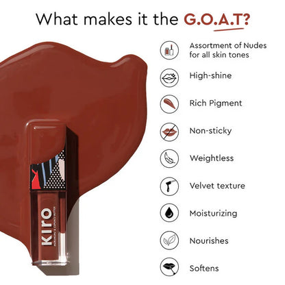 Kiro Glossfinity Creme Gloss - Nutty Nutmeg - 5 ml
