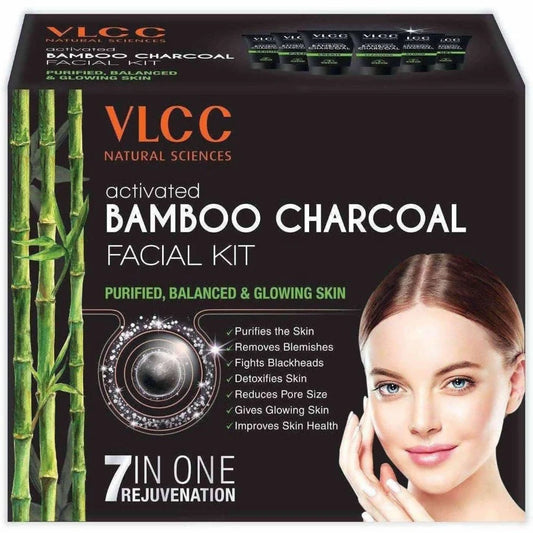 VLCC Activated Bamboo Charcoal Facial Kit