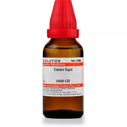 Dr. Willmar Schwabe India Castor Equi Dilution -12 CH - 30 ml