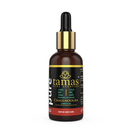 Tamas Pure Ayurveda Chaulmoogra Cold-Pressed Carrier Oil - 30 ml
