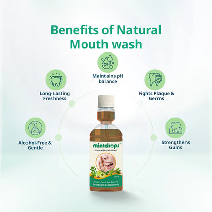 Mintdrops Natural Mouthwash - 100 ml