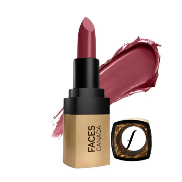 Faces Canada Comfy Matte Velvet Touch Lipstick - Berry Smoothie 04 - 4.2 gm