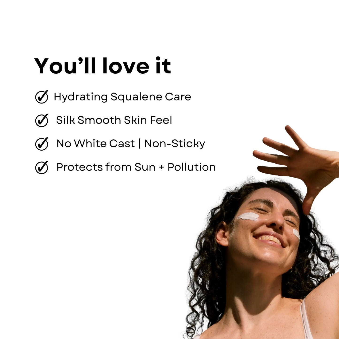 Detoxie Squalene & Silk Protiens SPF50 Sunscreen Gel For All Skin Types - 50 ml - Pack of 1