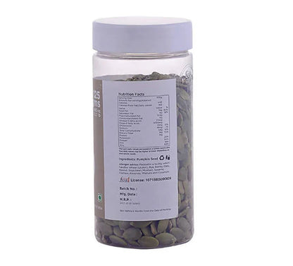 Go Earth Organic Raw Pumpkin Seeds - 125 gm