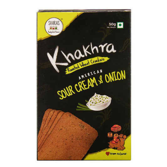 Svaras American Sour Cream & Onion Khakhra