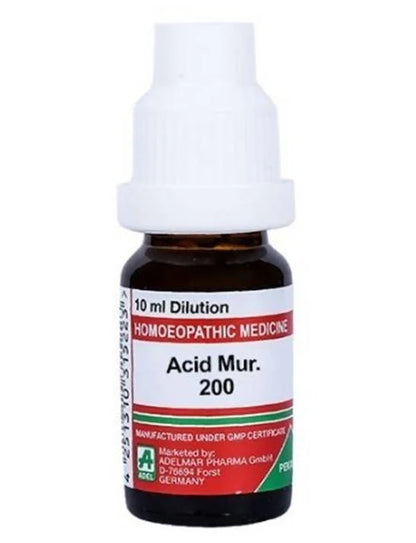 Adel Homeopathy Acid Mur Dilution -6 CH