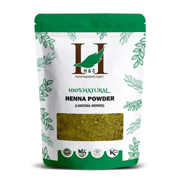 H&C Herbal Natural Henna Powder - 100 gm