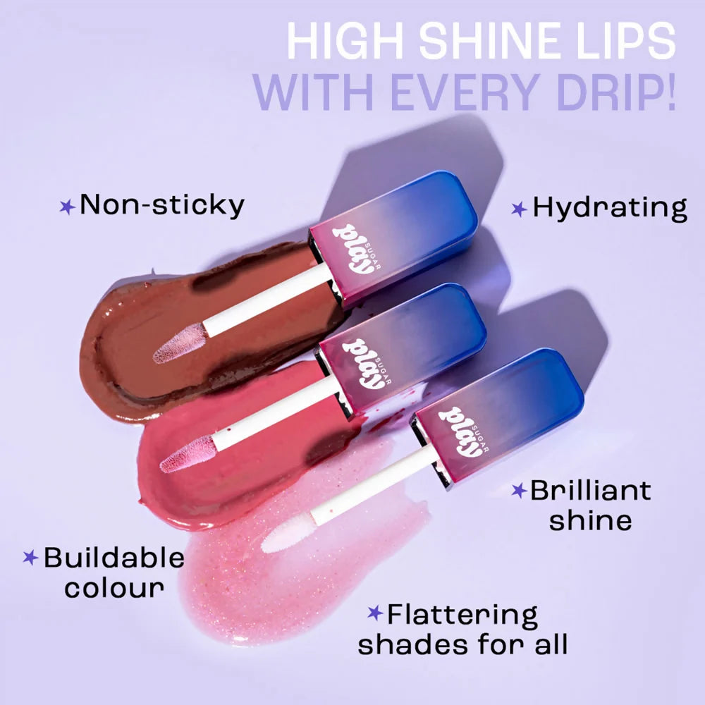 Sugar Play Power Drip Lip Gloss - 01 Mood - 2 ml