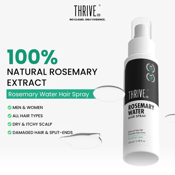 ThriveCo Rosemary Water Hair Spray For Hair Growth - 100 ml