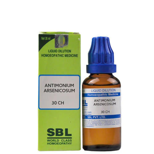 SBL Homeopathy Antimonium Arsenicosum Dilution -30 CH