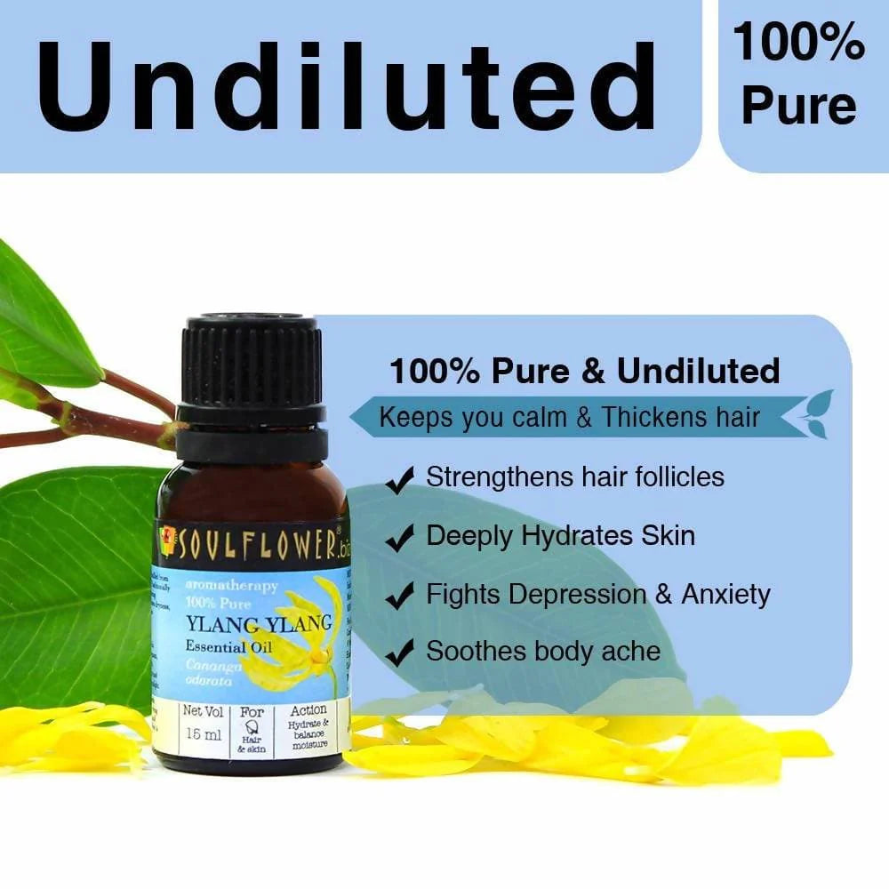 Soulflower Ylang Ylang Essential Oil