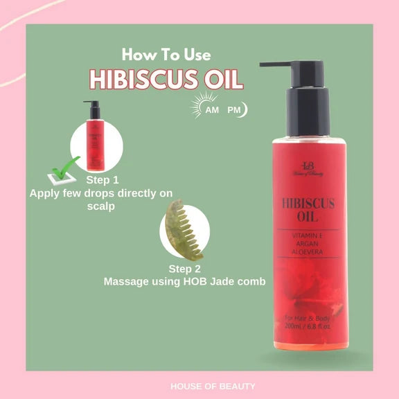 House of Beauty Hibiscus Oil - 200 ml
