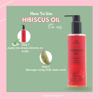 House of Beauty Hibiscus Oil - 200 ml
