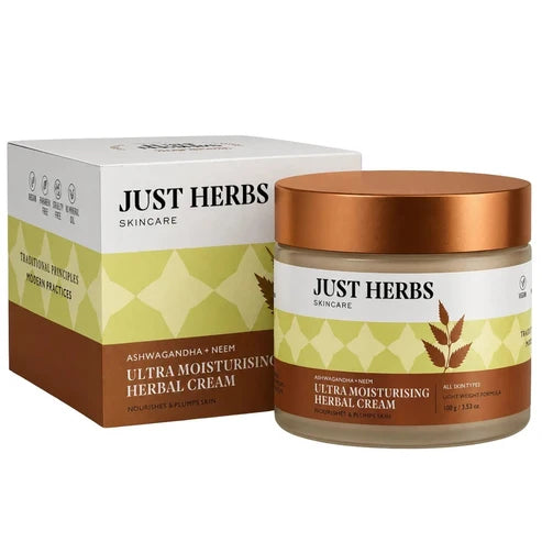 Ultra Moisturising Herbal Cream with Ashwagandha and Neem